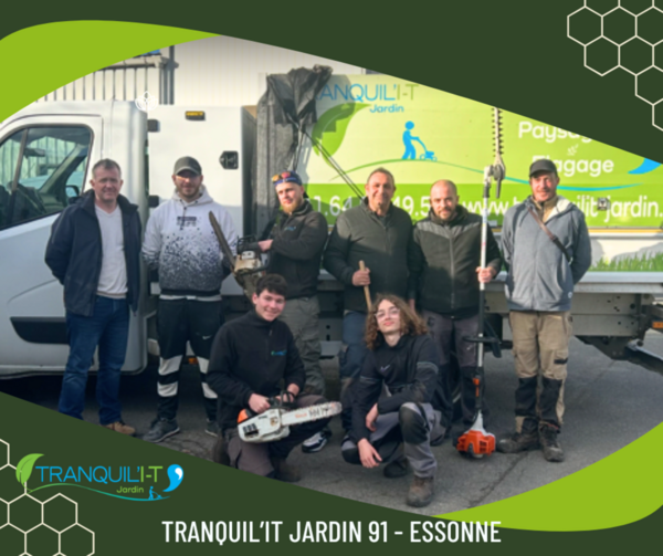 L'équipe qui transforme vos jardins